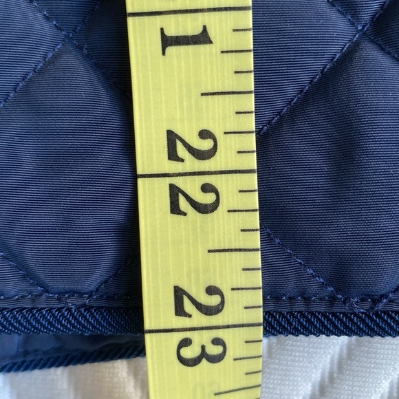 Tommy Hilfiger navy quilted spring jacket. Zippered front and pockets. Small 💙 - Picture 16 of 16